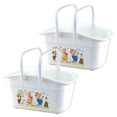 CS 蜂蜜熊浴籃架, 2件