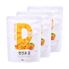 달담 반건조 감, 40g, 3개입