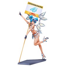 賽車服初音未來 雪邦賽道Ver 1/8完整公仔模型, 1個