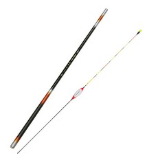 YGF Power Carbon香魚23淡水釣魚竿+Na Ryu Ye釣魚浮標紅米2件組, 混色