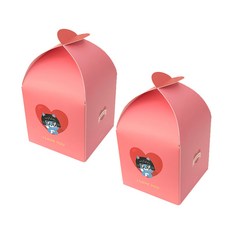 카카오프렌즈 러브테마 훅 기프트 박스 S, 프로도 & 네오, 2개입