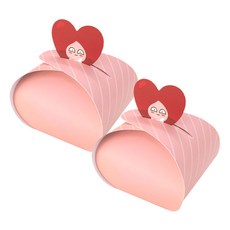 카카오프렌즈 러브테마 라운드 기프트 박스, 어피치, 2개입