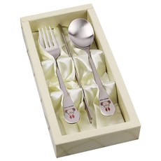 CLASS 孩童復活節彩蛋圖案3種餐具禮品組, 單色, 1組