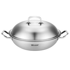 kugel 雙耳5層304不鏽鋼湯鍋+鍋蓋, 28cm, 1個