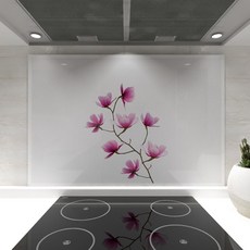 웰룸 블리스 주방아트보드 895 x 600 mm, 그레이, 1개