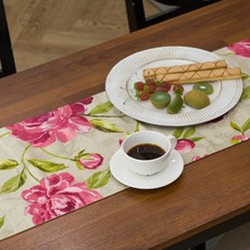 Casa El A1桌巾, 卡其黃色米色, 6 人 (225 x 32 厘米)