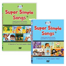 Super Simple Songs 第1輯 + 第2輯 幼兒英語 7DVD + MP3CD 10件組, 10CD