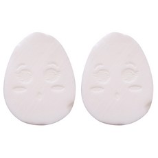 造型洗臉卸妝海綿, 單色, 2件