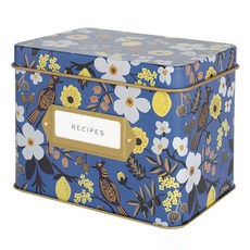 Rifle Paper CAPRI錫製食譜盒, 1個