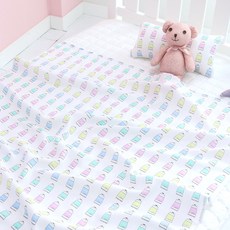 보몽드 인견 페인트 홑이불 3종세트 110 x 130 cm