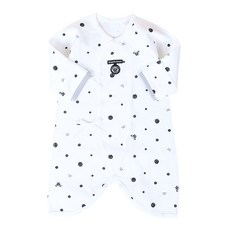 Organic Boom 四季哈巴狗印花嬰兒浴袍