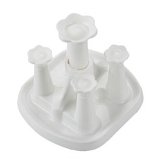 더자카 심플 컬러 글라스 건조대, G130LHLL007, 1개