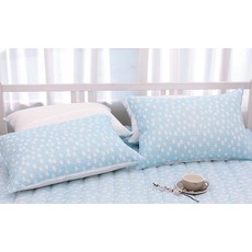 슈에뜨룸 꽃송이가 시어서커 베개커버 2p