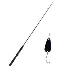 원다 루어낚싯대 마리솔 662LSP + 다미끼 메탈지그& 피카스푼 B TYPE 3.5g, 009 BLACK