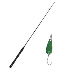 원다 루어낚싯대 마리솔 662LSP + 다미끼 메탈지그& 피카스푼 B TYPE 3.5g, 011 PEARL GREEN
