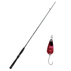 원다 루어낚싯대 마리솔 662LSP + 다미끼 메탈지그& 피카스푼 B TYPE 3.5g, 002 BLOODY RED