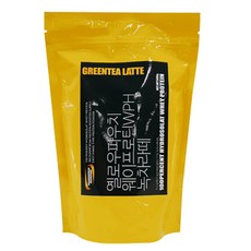 옐로우파우치 웨이프로틴 단백질보충제 녹차라떼, 500g, 1개