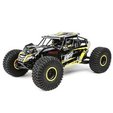 TEAMLOSI 1/10 락레이 4WD RTR with AVC RC카, Yellow(LOS03009T1), 1개