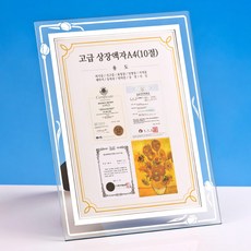 花邊印花玻璃相框, 透明度