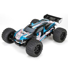 TEAMLOSI TEN MT RTR 1/10 Monster Truck AVC 자이로 버전 RC카, Black + Blue(LOS03006T1), 1개
