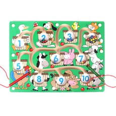 Woodpia 磁鐵迷宮尋找動物, 混色