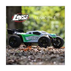 TEAMLOSI Tenacity T 4WD 트러기 AVC 1:10 RTR RC카, white + Green(LOS03011T1), 1개