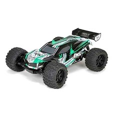 TEAMLOSI AI TEN MT 1/10 전동 고속 몬스터 80km/h+ 이상 RC카 2셀 풀세트 LOS03006T2, Black + Green, 1개
