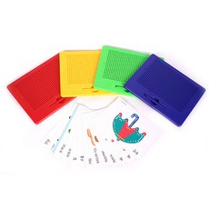 Brain Forest磁吸筆繪圖板 4種, 紅、黃、綠、藍