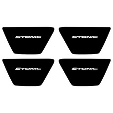 Moonlight LED Stonic LED 門扣板 4p 套組, 紅色的, 1套