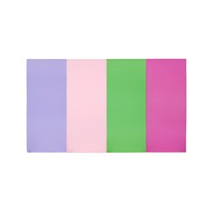 퍼니존 퍼니테라피 영유아폴더매트 바이올렛비비드시리즈2, 바이올렛 + 베이비핑크 + 그린 + 핫핑크