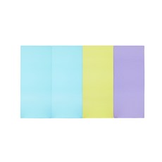 퍼니존 퍼니테라피 영유아폴더매트 스카이블루비비드시리즈2, 스카이블루 + 스카이블루 + 피스타치오 + 바이올렛