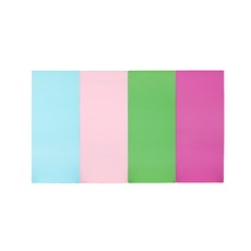 퍼니존 퍼니테라피 영유아폴더매트 스카이블루비비드시리즈2, 스카이블루 + 베이비핑크 + 그린 + 핫핑크
