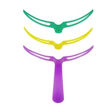 션리 패피 아이브로우 눈썹가이드, 혼합 색상, 1세트