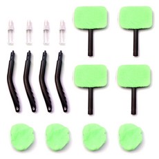 Block Mart 車用玻璃刮刀 + 噴霧空瓶 + 補充超細纖維布套組, 4套