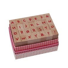 Somssi 大寫英文字母印章, 混色, 單色