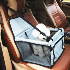 바이셀 반려동물 자동차 케이지, 메쉬 그레이, 1개