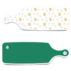 Roem Design 上菜砧板 2入 綠色砧板組, 綠色砧板, 蝴蝶結砧板, 1套