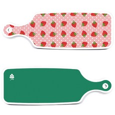 Loem 綠色上菜砧板 2入組, 綠色, 粉紅草莓, 1套