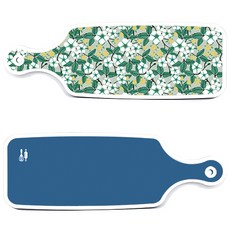 Loem 深藍色上菜砧板 2入組合, 深藍色, 花朵灰色, 1套