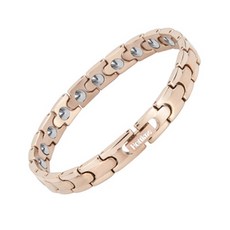 Hottime 玫瑰金手鍊+包裝盒+長度調整工具, 1套