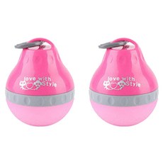 aryko Drmini 貓狗矽膠凝膠水瓶 200ml, 玫瑰, 2件