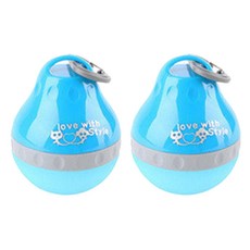 aryko Drmini 貓狗矽膠凝膠水瓶 200ml, 藍色, 2件