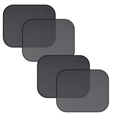 블럭마트 차량용 햇빛가리개 뒷좌석용 4p, 1세트