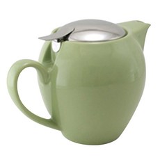 ZERO JAPAN. 陶瓷 3人份 茶壺 L BBN-03, 蘆薈色(BBN-03AL), 580ml