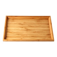 트리 대나무 사각 쟁반, 1개