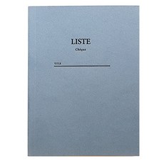 케이디크리에이티브 O-CHECK 기록노트 A6, BLUE, 1개