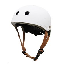 휠러스 스케이트 보드 운동용 안전 헬멧 WH-90, 화이트, 1개