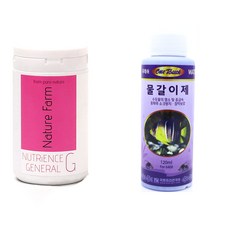 네이쳐팜 뉴트리언스 제너럴 관상어 사료 250ml + 원터치 물갈이제 120ml 세트, 1세트