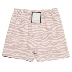 with organic 兒童斑紋粉色四角內褲