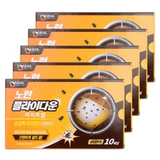 蒼蠅誘黏板 10片, 5個